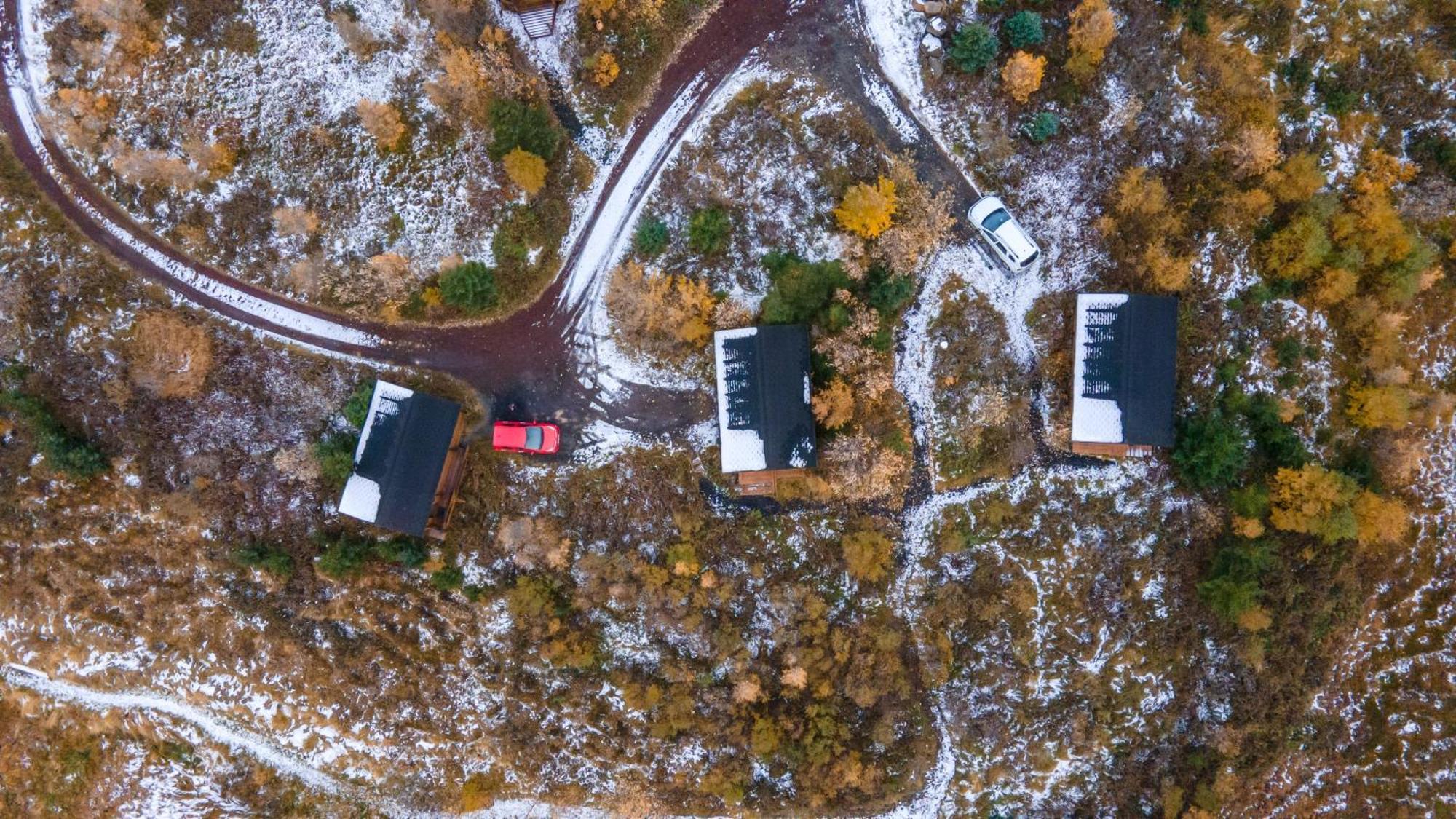 Kaldbaks-Kot Cottages フーサヴィーク エクステリア 写真
