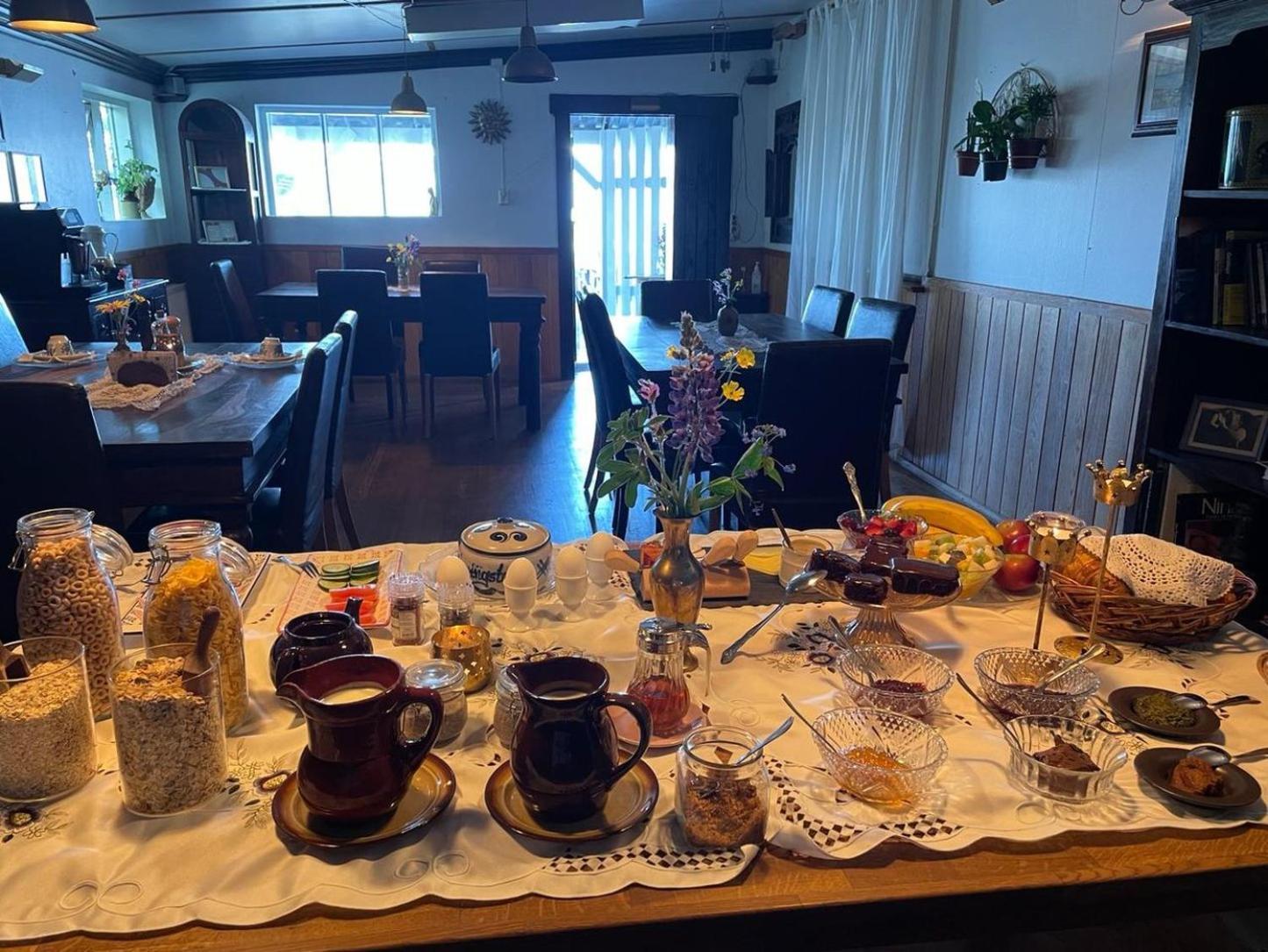 Kaldbaks-Kot Cottages フーサヴィーク エクステリア 写真