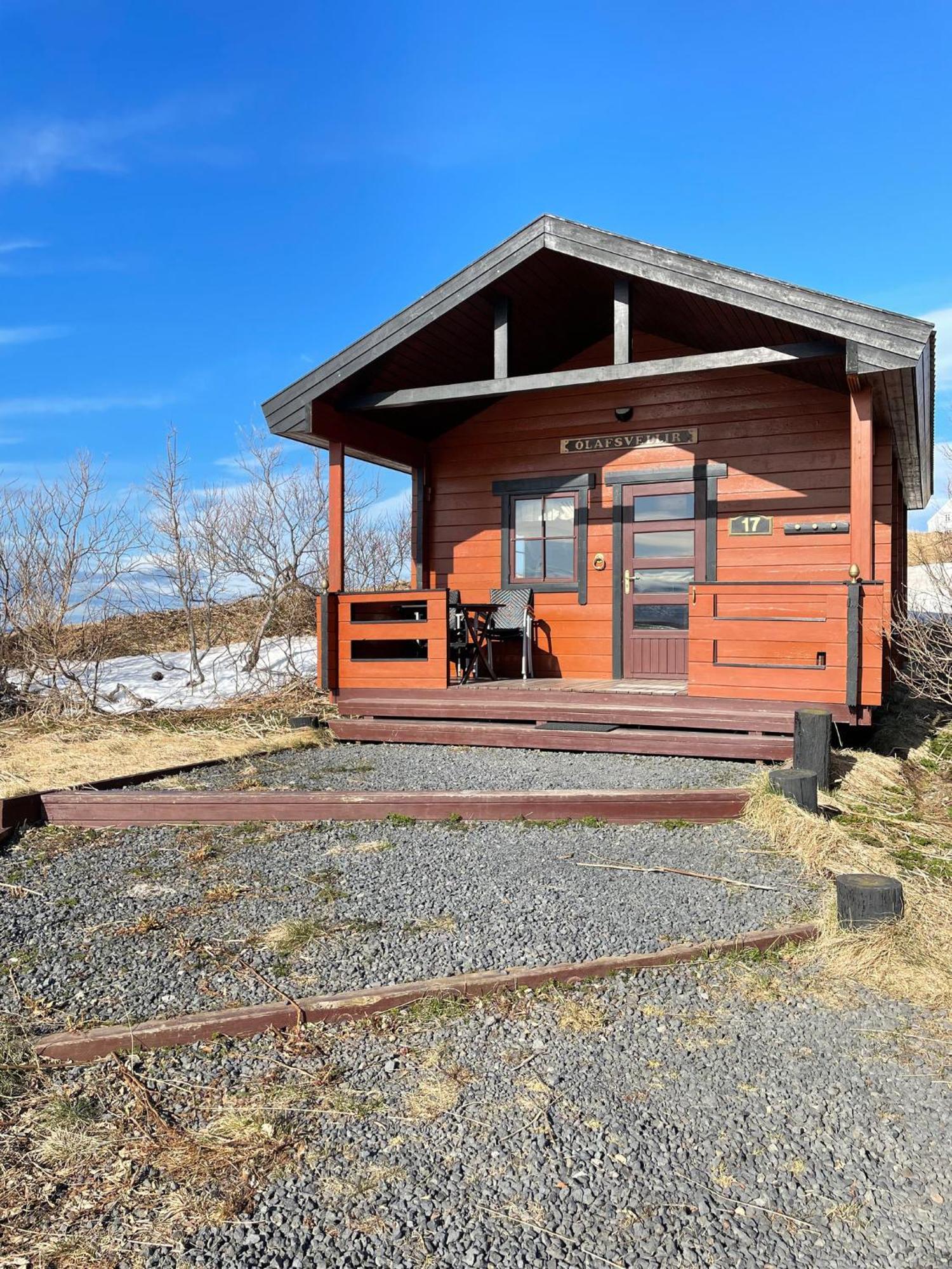 Kaldbaks-Kot Cottages フーサヴィーク エクステリア 写真